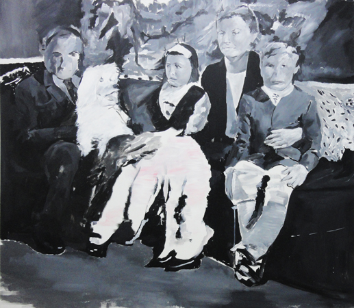 Stelios Karamanolis - Grace II, 2012, acrylic on canvas, 142x125cm