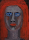 Celia Daskopoulou, Untitled, 1981, oil on canvas, 32x24cm