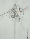 Stathis Petropoulos, Untitled, Graphite and watercolor on illustration board, 50x37cm (framed)