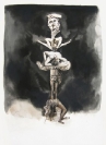 Marianna Ignataki, Circus, 2014, 77x57cm, watercolor, gouache, colored pencil, pastels on paper