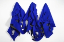 :mentalKLINIK, Overthere (Blue), 2009, The chroma key cloth, 248x231cm