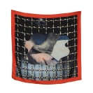 SERAPIS, Scarf2. Shark Boot, Print on 100% Twill silk, 50x50cm, 90x90cm, 130x130cm, limited edition of 200