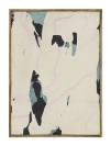 Yorgos Stamkopoulos, Untitled, 2014, Acrylic airbrush and Spray on Unprimed Canvas and Artist Frame, 36x26cm