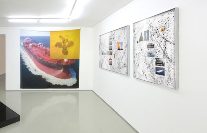 Crooked Grid Crude Carrier, 2015, Installation view