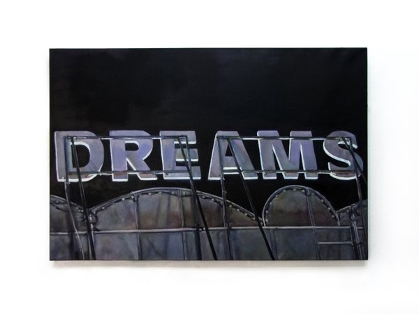 Sotiris Panousakis, flip DREAMS, 2018, oil on canvas, 60x90cm