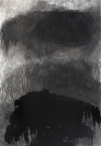Giorgos Kontis, Untitled, 2009, Charcoal and enamel paint on canvas, 200x140cm