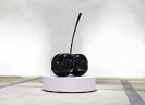 :mentalKLINIK, Double Cherry, 2011, Aluminium cast, high gloss paint spray finish, 117x170x72cm