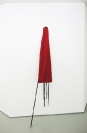 Kostis Velonis, You just fail, 2010, felt, acrylic, wood, 197x57x7cm